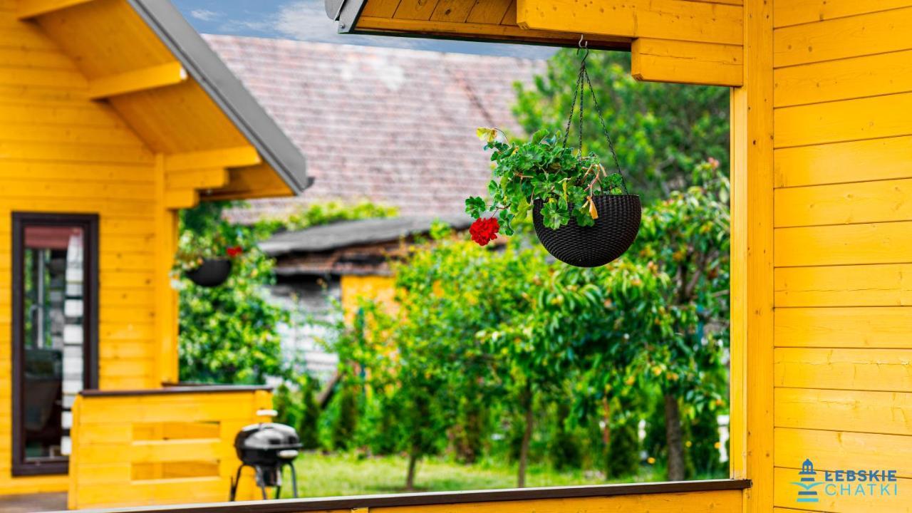 Lebskie Chatki Łeba Exterior foto